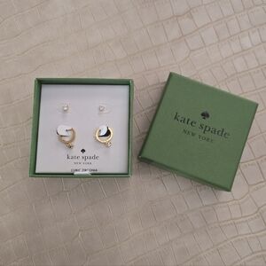 New Kate Spade Set Of 2 Earrings